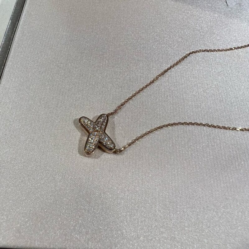 X Love Knot necklace