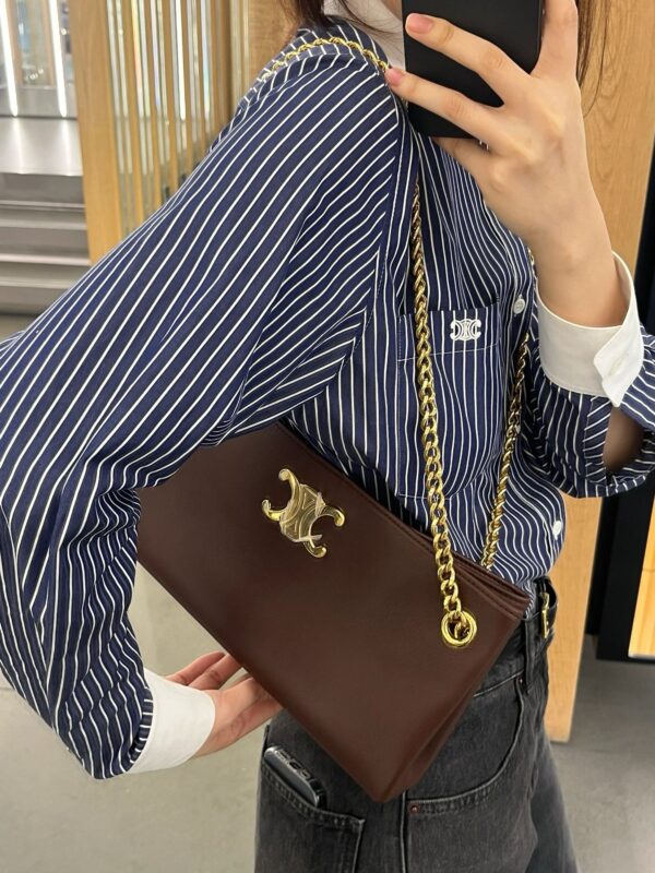 Celine Newspaper Chain Bag
