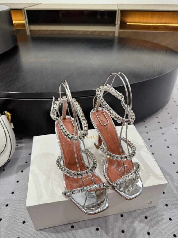 Amina Muaddi authentic quality shoes 2025