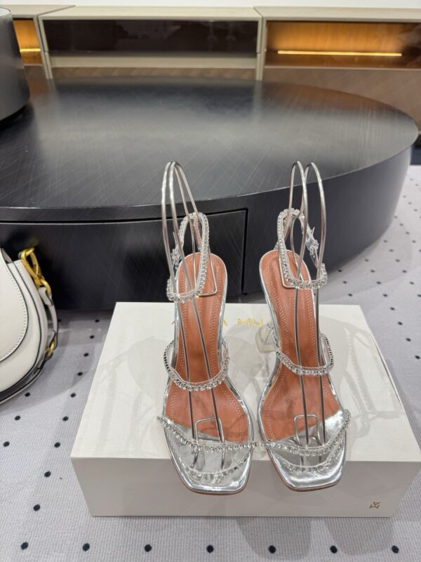 Amina Muaddi authentic quality shoes 2025