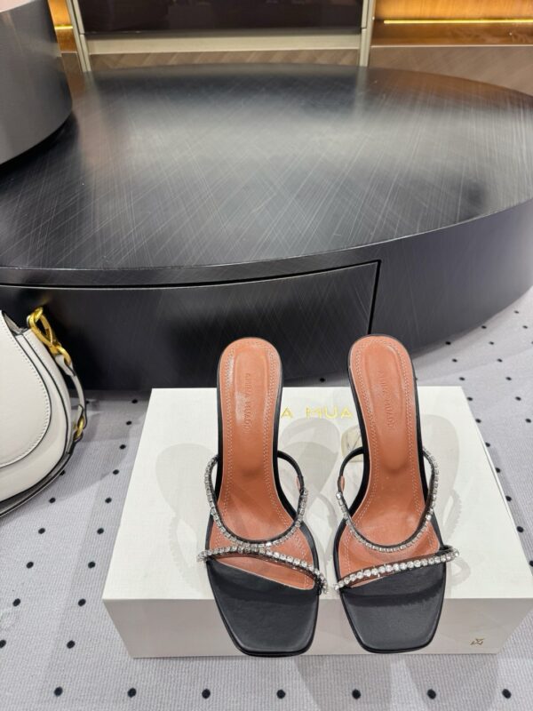 Amina Muaddi authentic quality shoes 2025