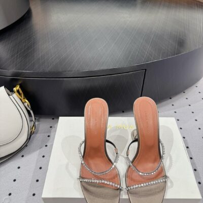 Amina Muaddi authentic quality shoes 2025