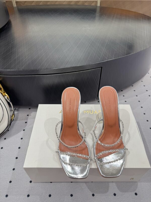 Amina Muaddi authentic quality shoes 2025