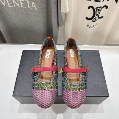 Alaia authentic quality shoes 2025