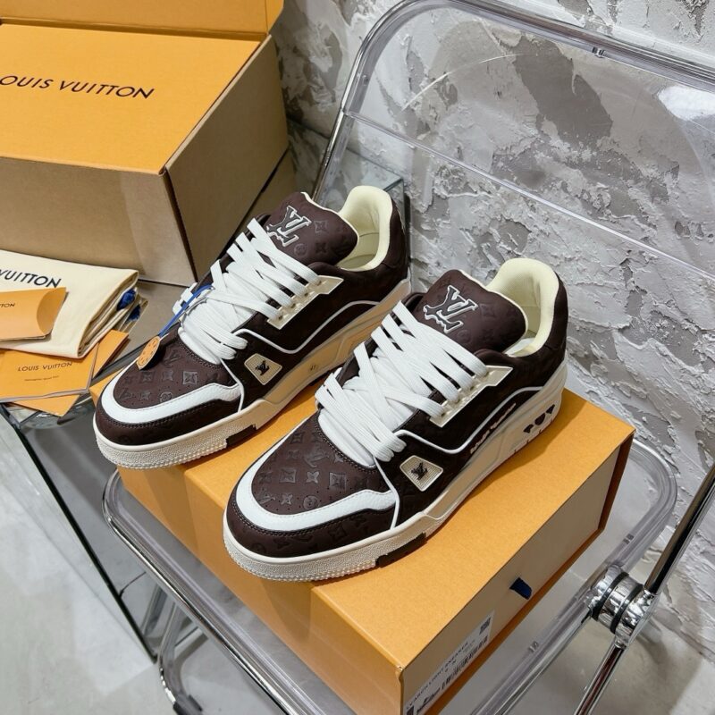 Louis Vuitton trainers 20 pics authentic quality 2025