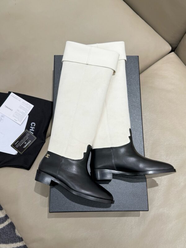 Chanel authentic quality boots 2025