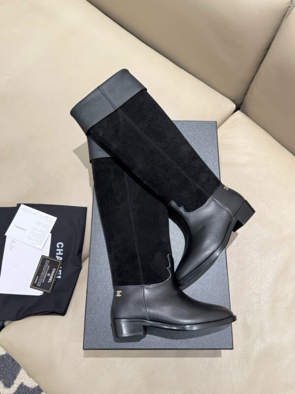 Chanel authentic quality boots 2025