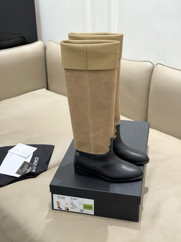 Chanel authentic quality boots 2025