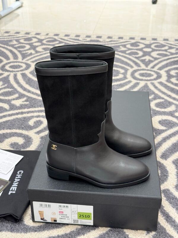 Chanel authentic quality boots 2025