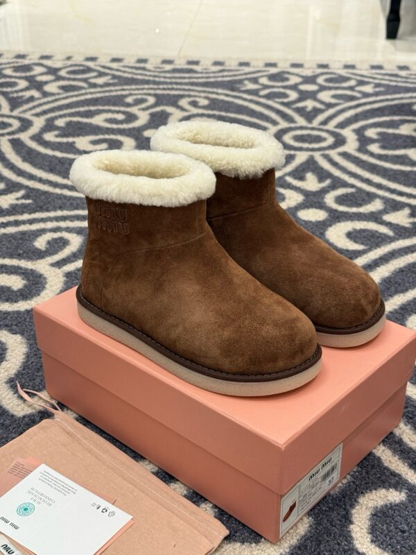 Miu Miu authentic quality boots 2025