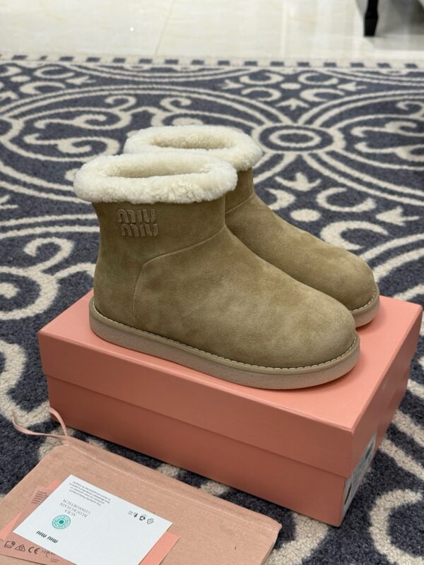 Miu Miu authentic quality boots 2025