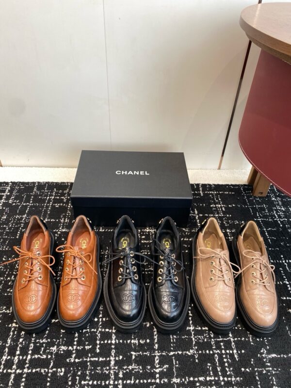 Chanel authentic quality shoes 2025