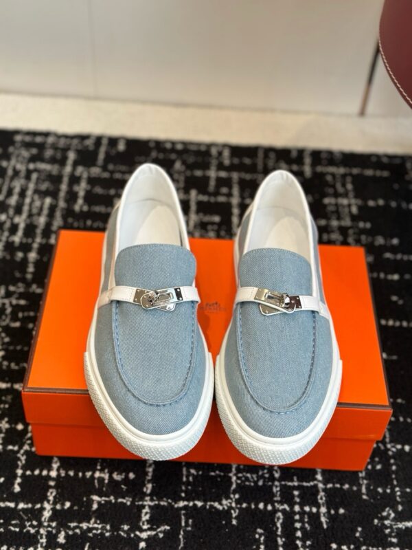 Hermes authentic quality shoes 2025