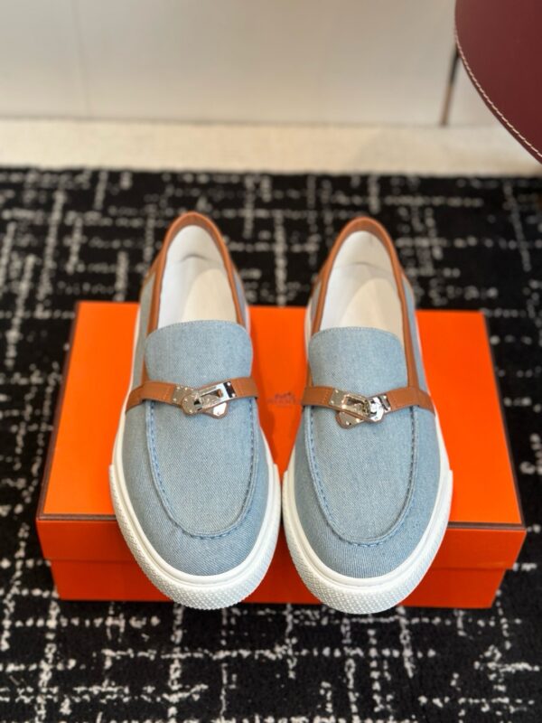 Hermes authentic quality shoes 2025