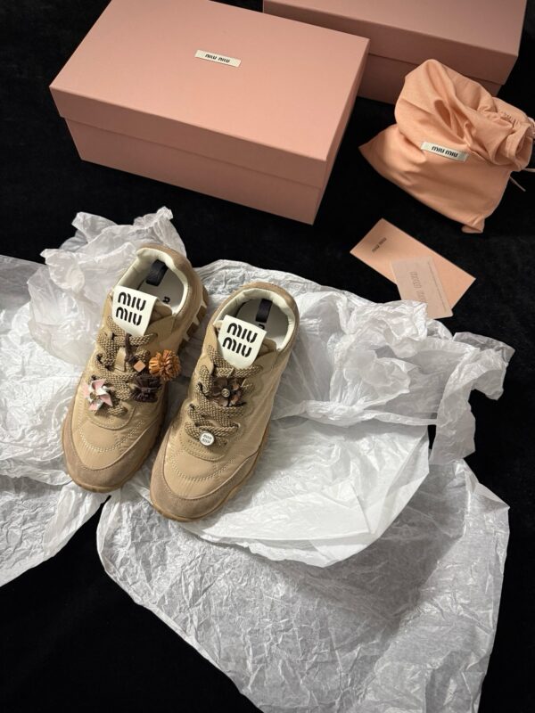 Miu Miu authentic quality sneakers 2025