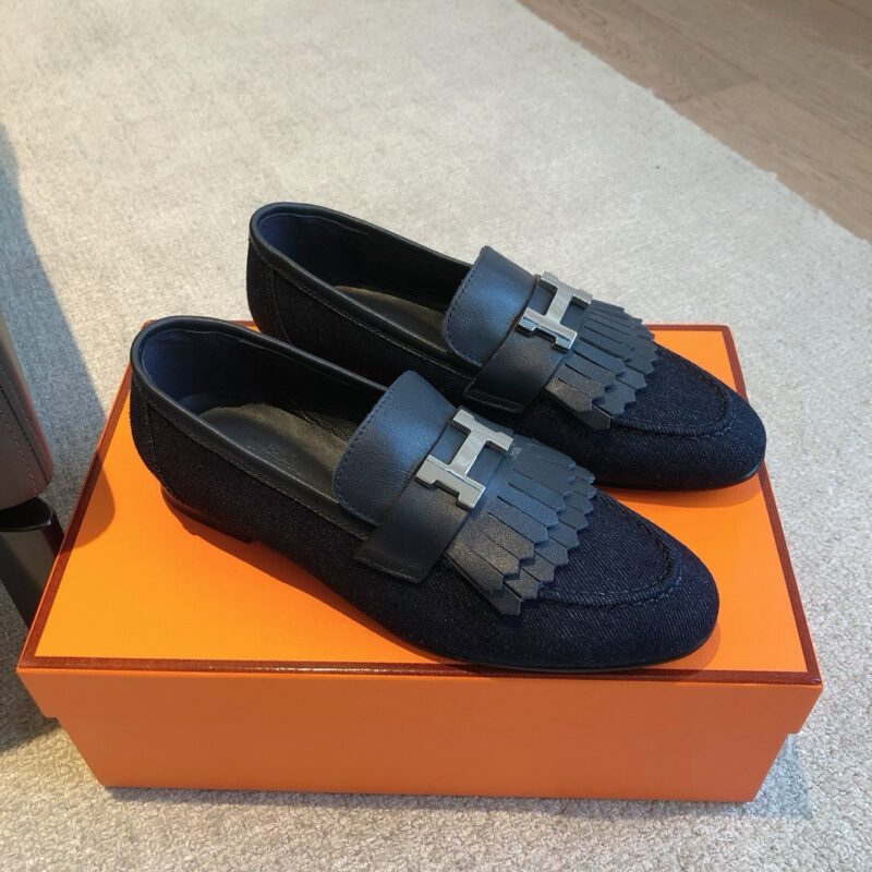 Hermes authentic quality shoes 2025