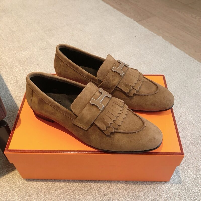 Hermes authentic quality shoes 2025
