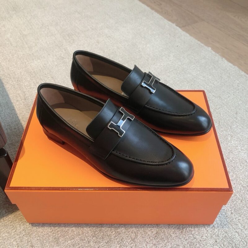 Hermes authentic quality shoes 2025