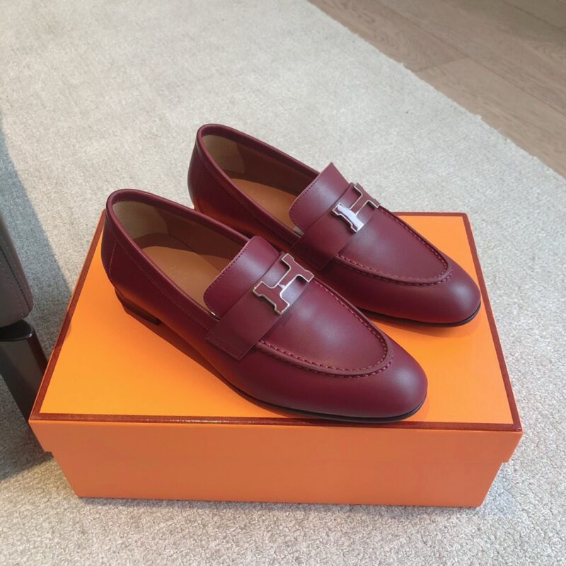 Hermes authentic quality shoes 2025