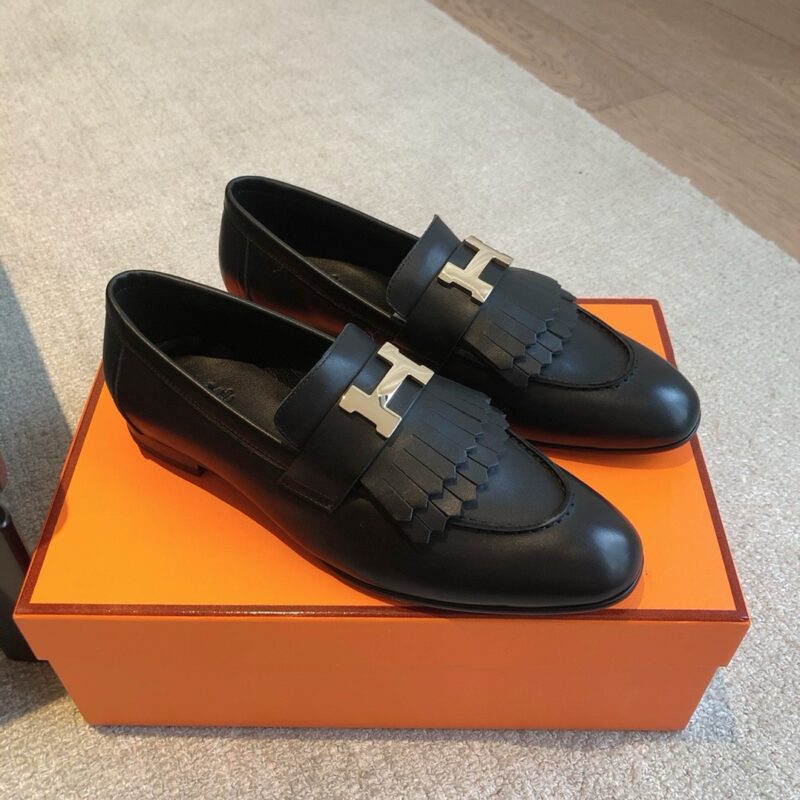 Hermes authentic quality shoes 2025