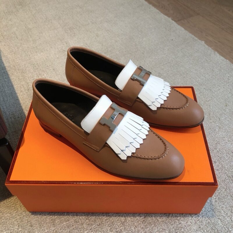 Hermes authentic quality shoes 2025