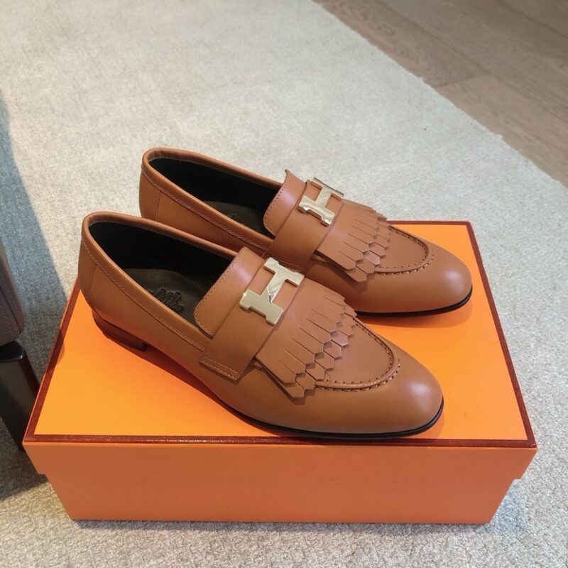Hermes authentic quality shoes 2025