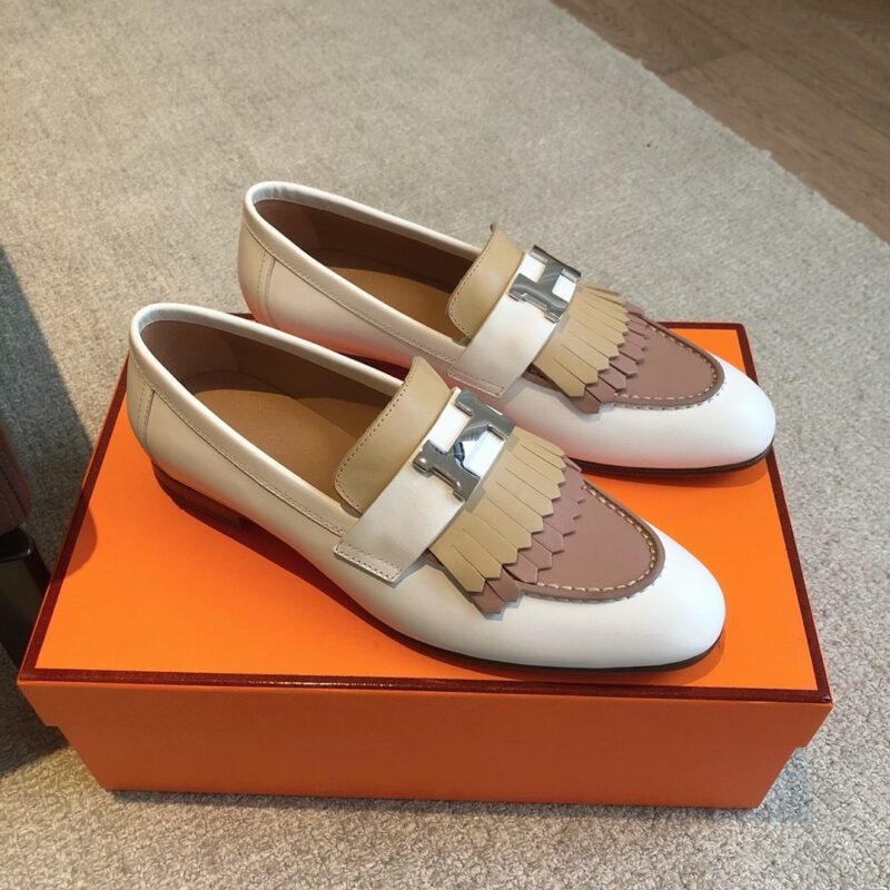 Hermes authentic quality shoes 2025