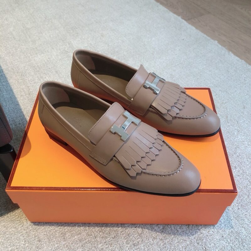 Hermes authentic quality shoes 2025