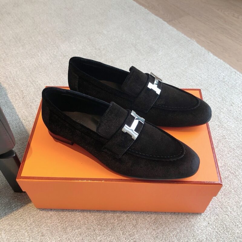 Hermes authentic quality shoes 2025