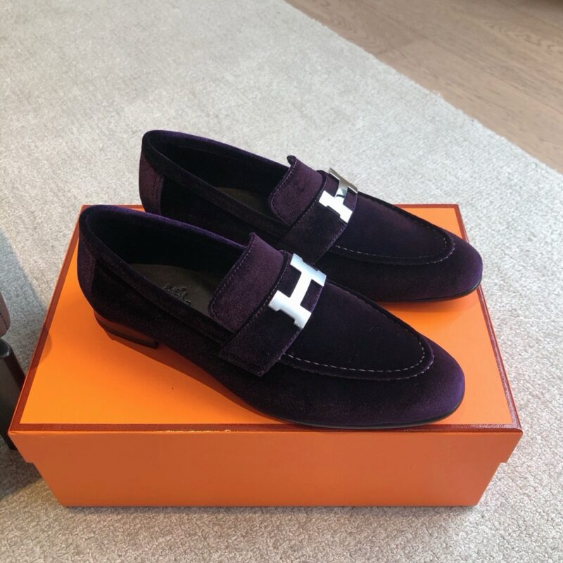 Hermes authentic quality shoes 2025