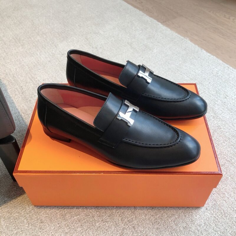 Hermes authentic quality shoes 2025