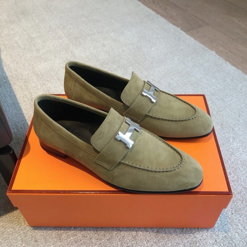 Hermes authentic quality shoes 2025