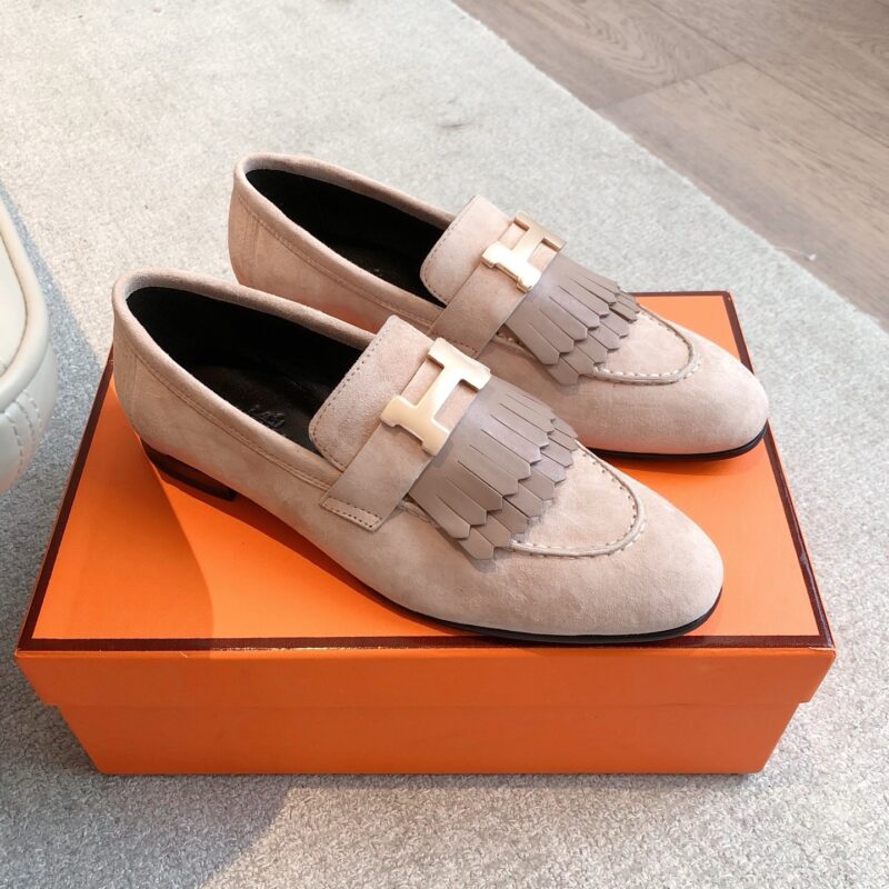 Hermes authentic quality shoes 2025