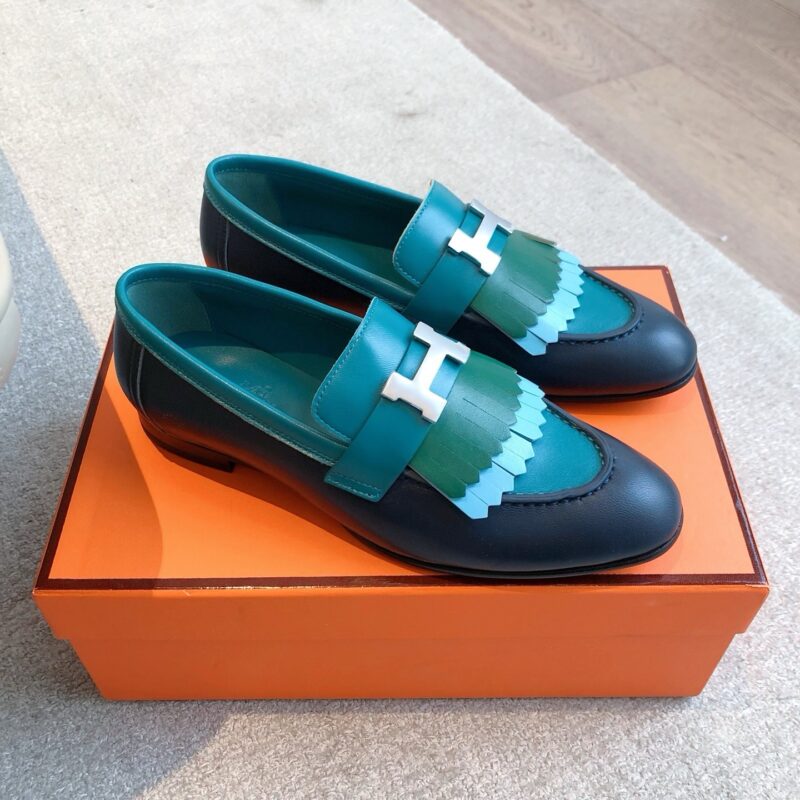 Hermes authentic quality shoes 2025