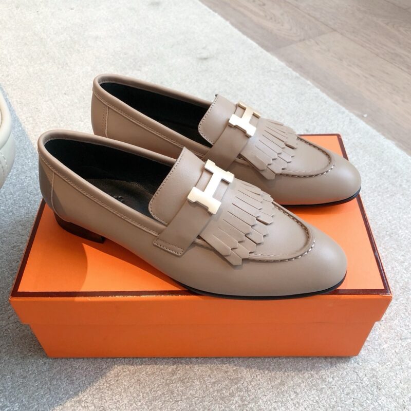 Hermes authentic quality shoes 2025