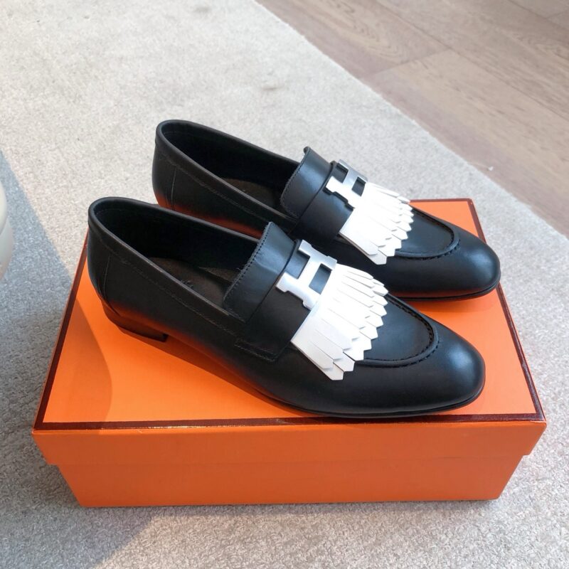 Hermes authentic quality shoes 2025