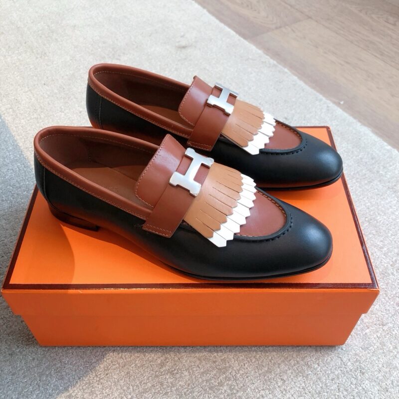 Hermes authentic quality shoes 2025