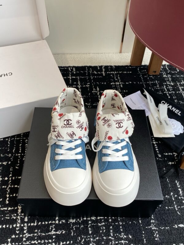 Chanel authentic quality sneakers 2025