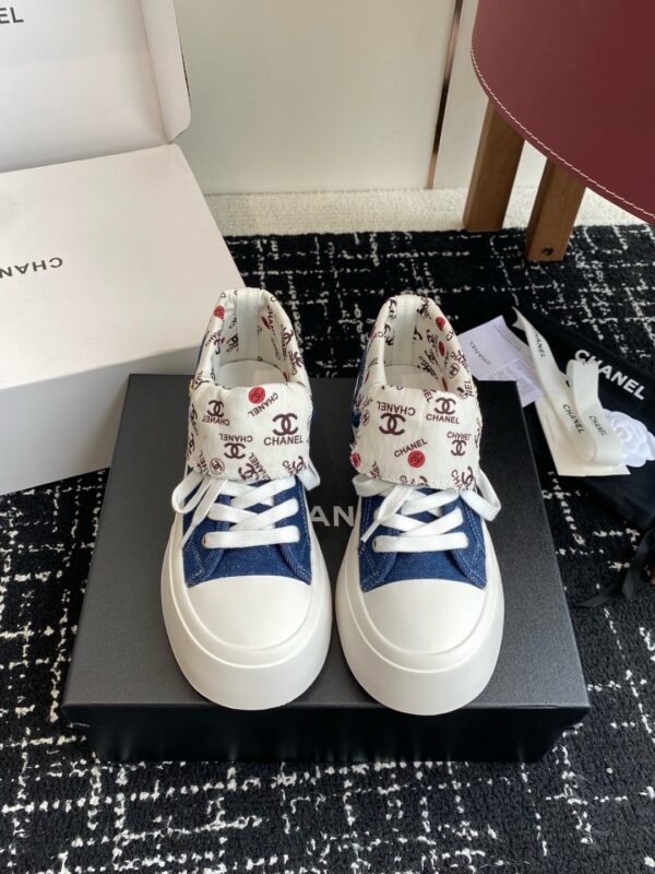 Chanel authentic quality sneakers 2025