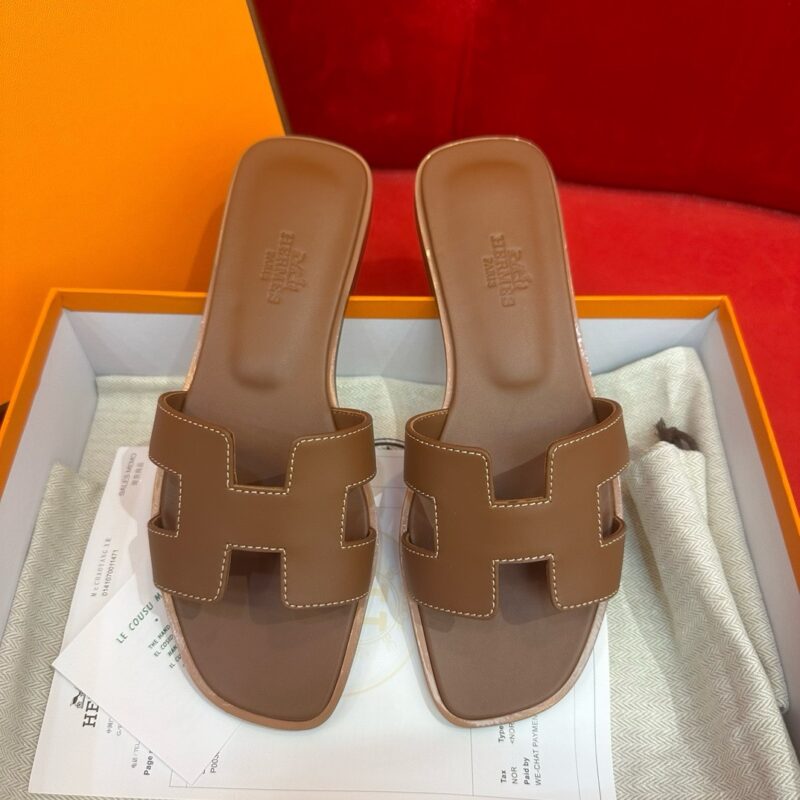 Hermes authentic quality shoes 2025