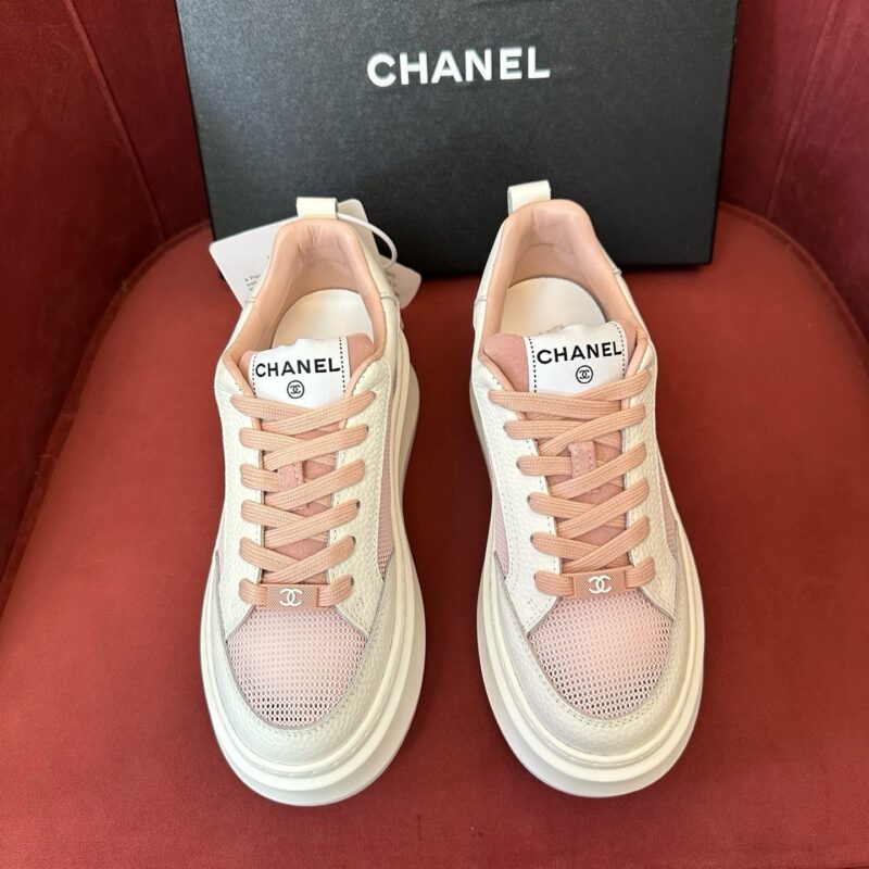 Chanel authentic quality sneakers 2025