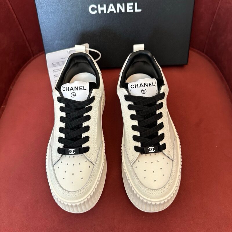Chanel authentic quality sneakers 2025