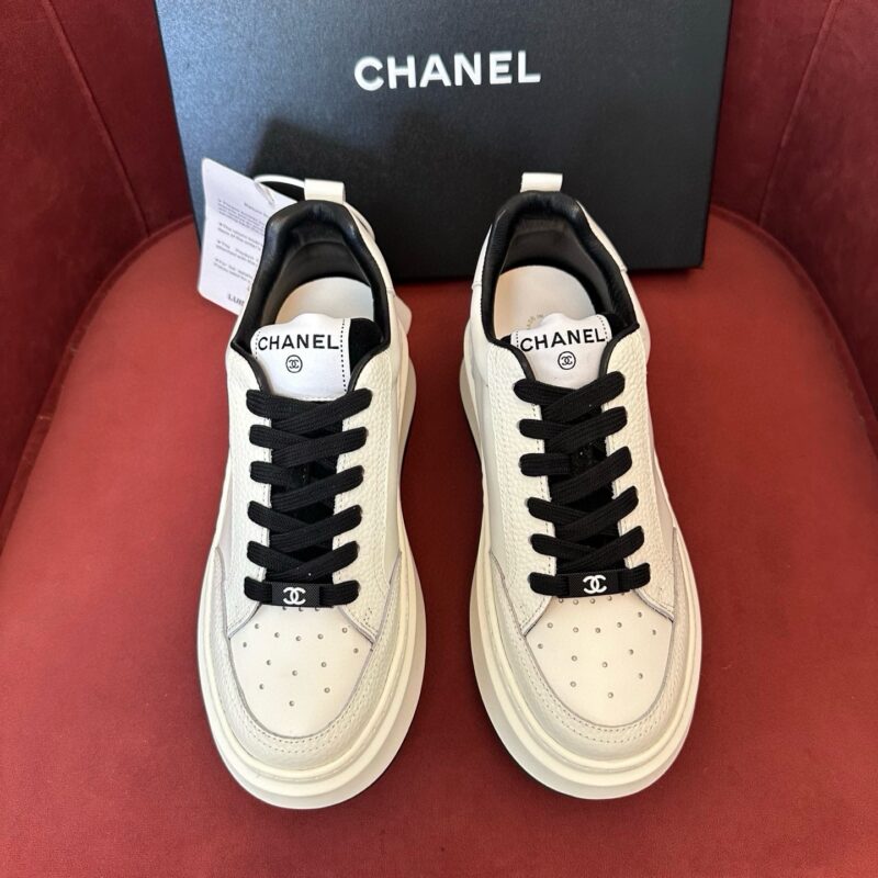 Chanel authentic quality sneakers 2025