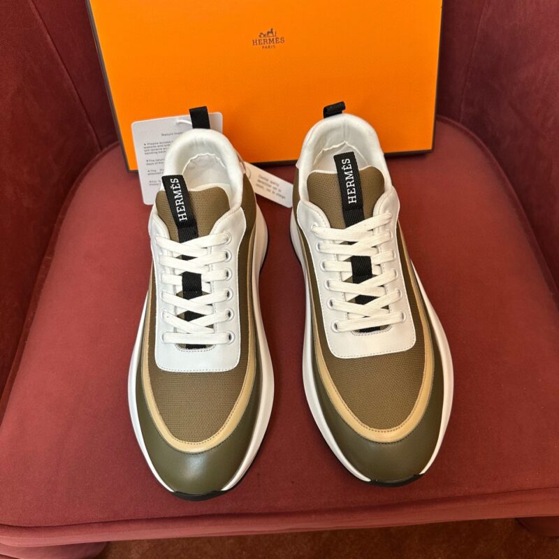 Hermes authentic quality sneakers 2025
