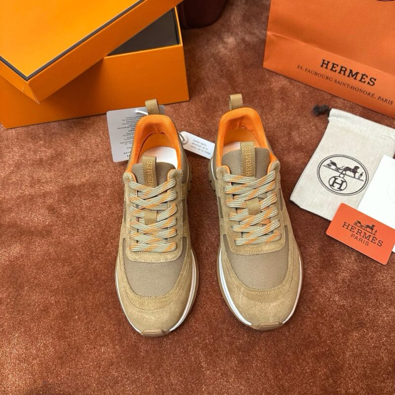 Hermes authentic quality sneakers 2025