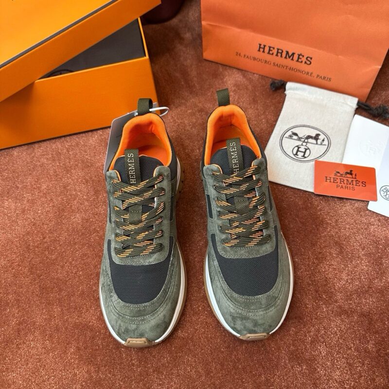 Hermes authentic quality sneakers 2025