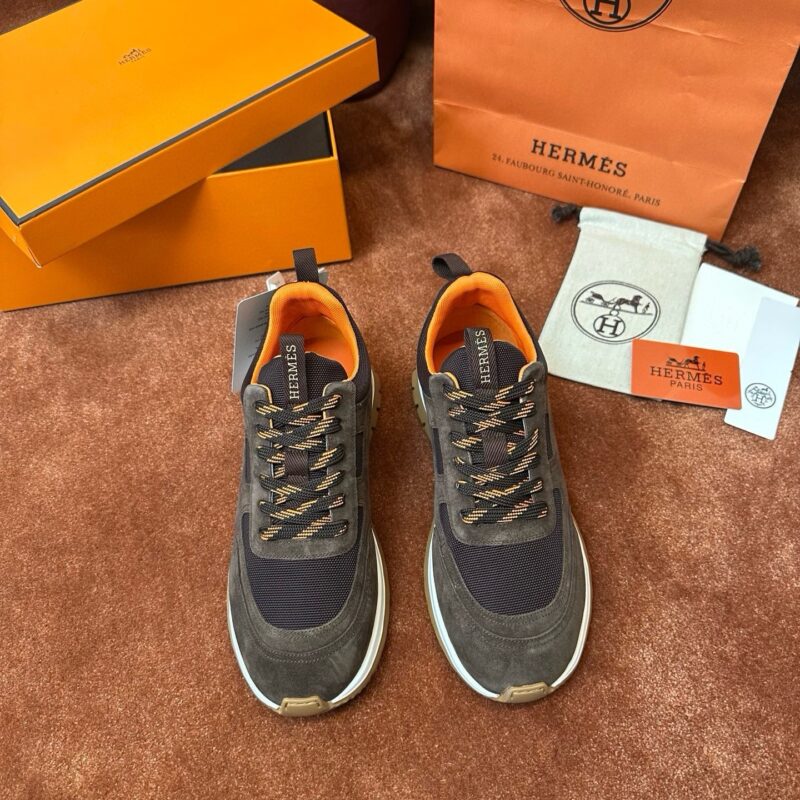 Hermes authentic quality sneakers 2025