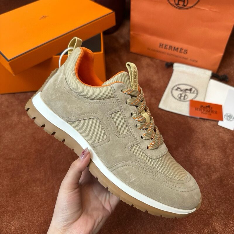 Hermes authentic quality sneakers 2025