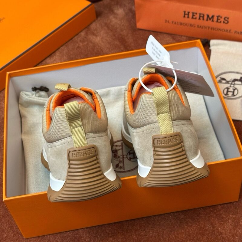 Hermes authentic quality sneakers 2025