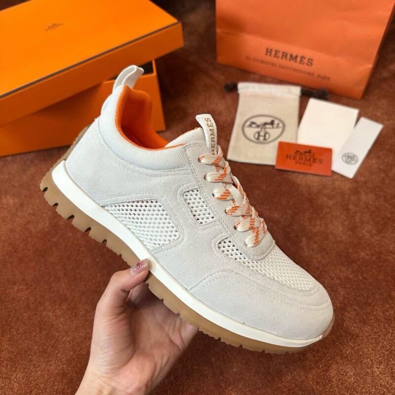 Hermes authentic quality sneakers 2025